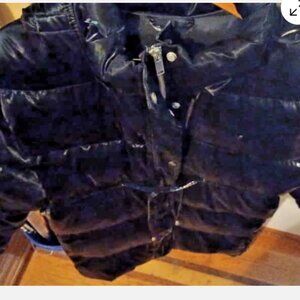 Rebecca Minkoff Black Down Bubble Coat Size Small Excellent Condition